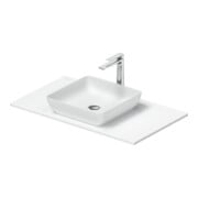 Duravit Konsolenwaschtisch Sivida 88x50cm, weiß seidenmatt