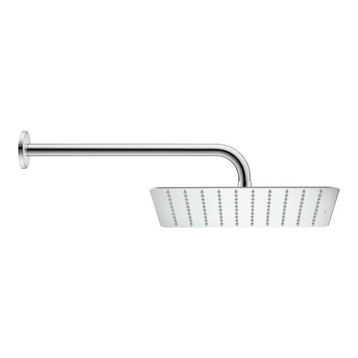 Duravit Kopfbrause 1jet 200 200x200mm, Anschlussgewinde G 1/2, chrom
