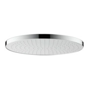 Duravit Kopfbrause 1jet 230 d 230mm, Anschl.-G. G 1/2, chrom/weiß