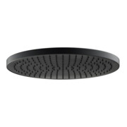 Duravit Kopfbrause 1jet 230 d 230mm, Anschl.-G. G 1/2, schwarz matt