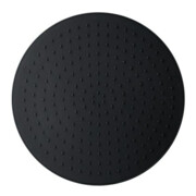 Duravit Kopfbrause 1jet 230 d 230mm, Anschl.-G. G 1/2, schwarz matt-2