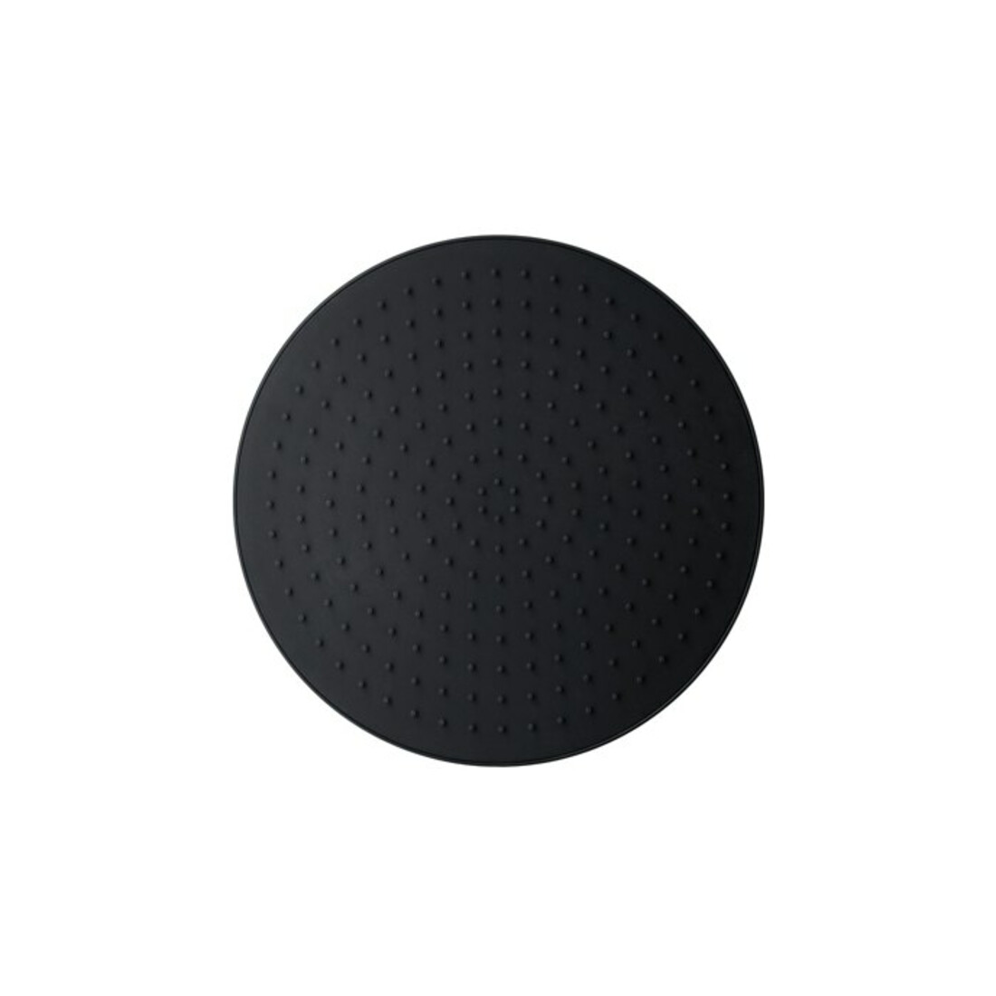 Duravit Kopfbrause 1jet 230 d 230mm, Anschl.-G. G 1/2, schwarz matt