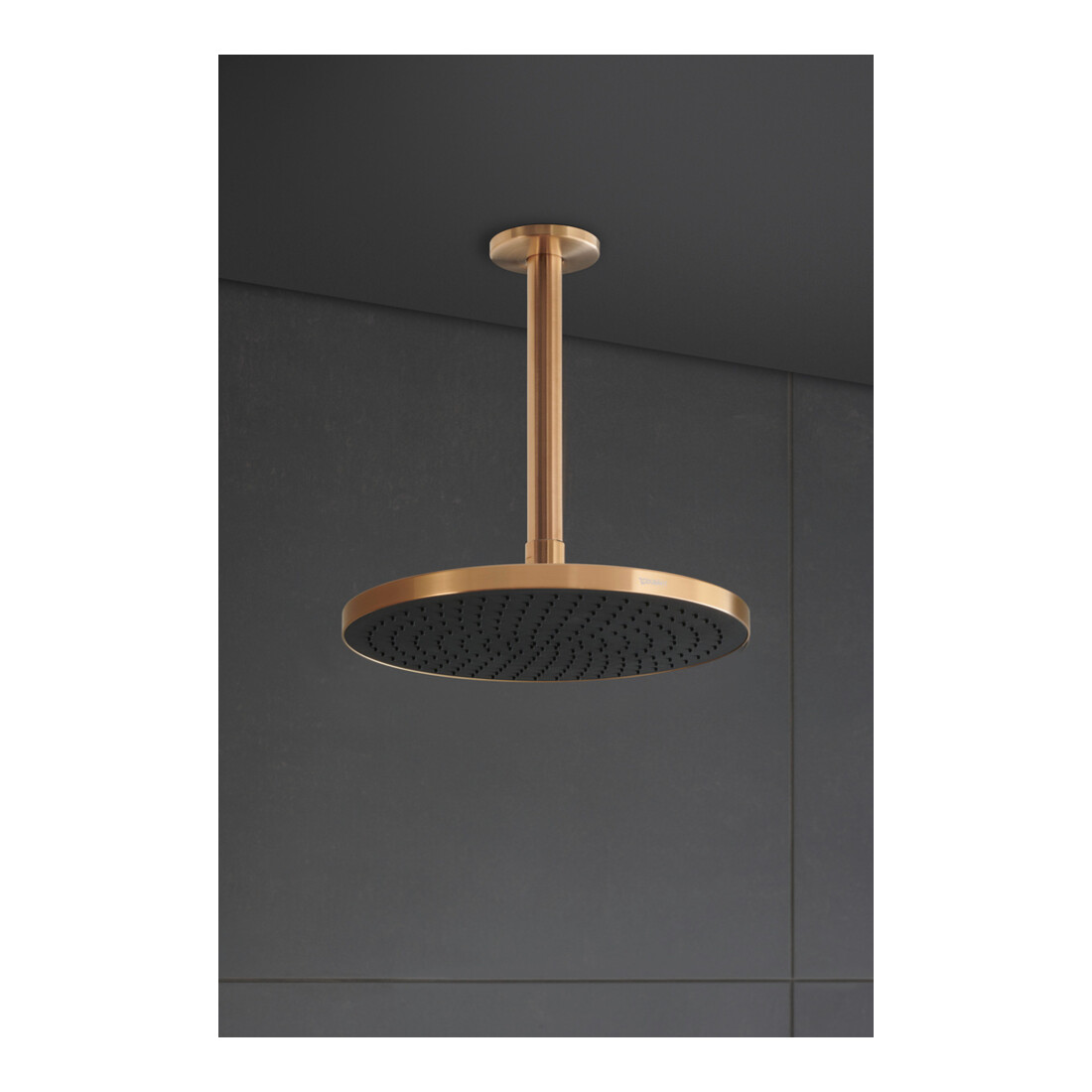 Duravit Kopfbrause 1jet 230 MinusFlow d 230mm, Anschl.-G. G 1/2, bron geb.