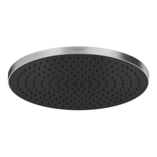 Duravit Kopfbrause 1jet 230 MinusFlow d 230mm, Anschl.-G. G 1/2, ES gebürstet