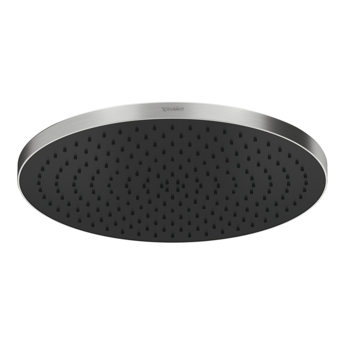 Duravit Kopfbrause 1jet 230 MinusFlow d 230mm, Anschl.-G. G 1/2, ES gebürstet