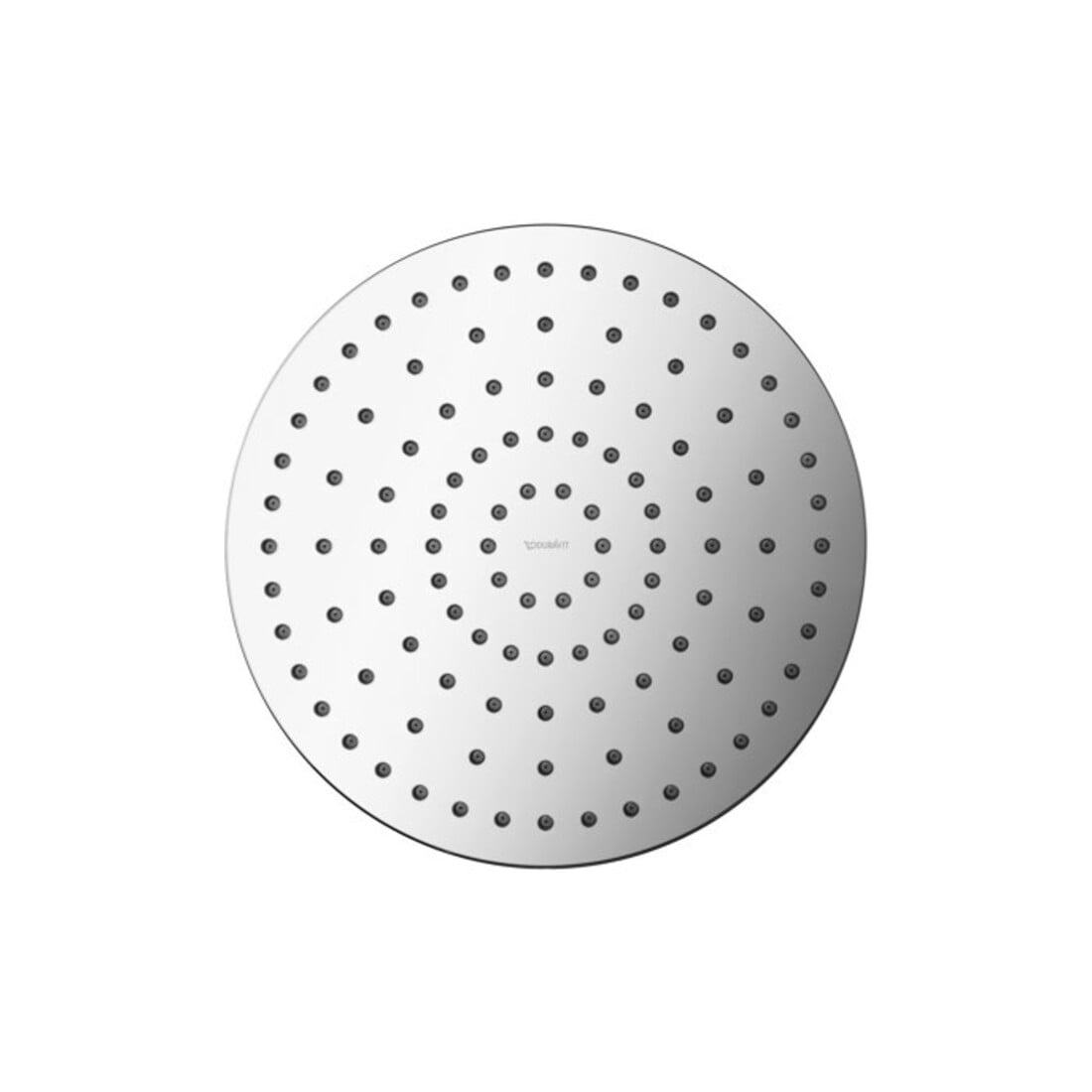 Duravit Kopfbrause 1jet 250 d 250mm, Gew.-Anschl. G 1/2, chrom/weiß