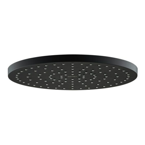 Duravit Kopfbrause 1jet 250 d 250mm, Gew.-Anschl. G 1/2, sw matt