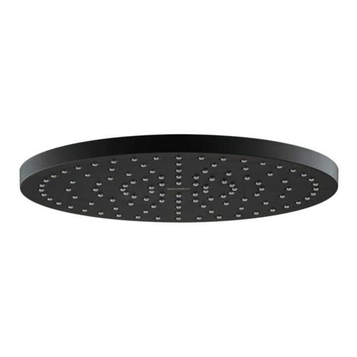 Duravit Kopfbrause 1jet 250 d 250mm, Gew.-Anschl. G 1/2, sw matt