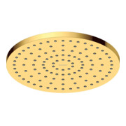 Duravit Kopfbrause 1jet 250 MinusFlow d 250mm, Gew.-Anschl. G 1/2, gol poliert