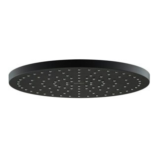 Duravit Kopfbrause 1jet 250 MinusFlow d 250mm, Gew.-Anschl. G 1/2, sw matt