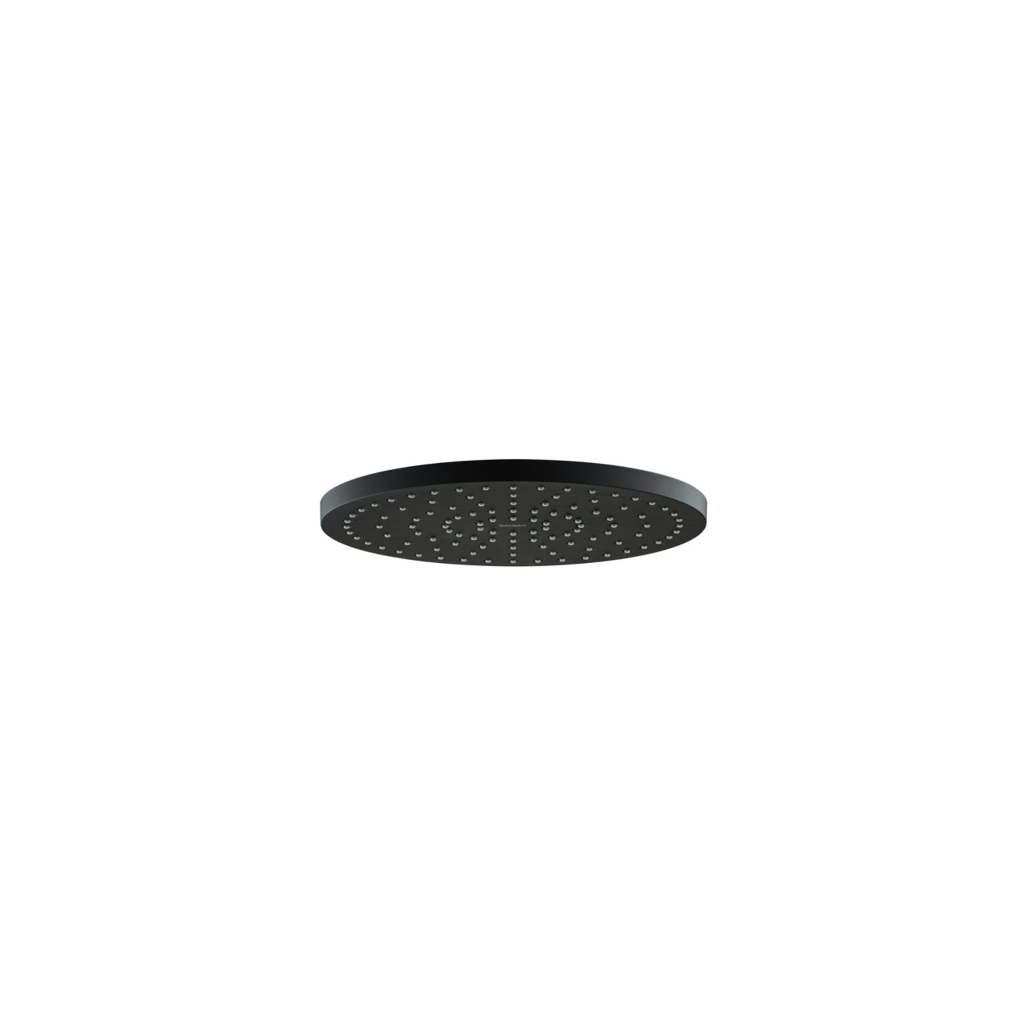 Duravit Kopfbrause 1jet 250 MinusFlow d 250mm, Gew.-Anschl. G 1/2, sw matt