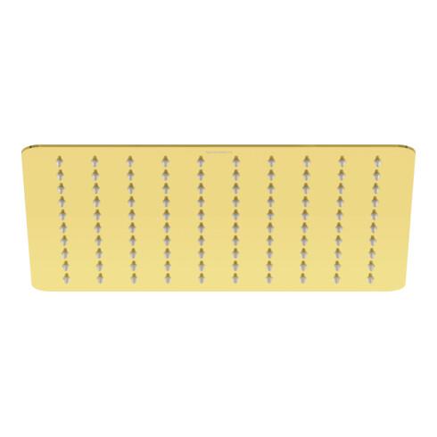 Duravit Kopfbrause 1jet 300 300x300mm, Anschl.-G. G 1/2, gol poliert