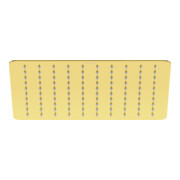 Duravit Kopfbrause 1jet 300 300x300mm, Anschl.-G. G 1/2, gol poliert