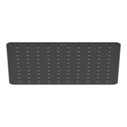 Duravit Kopfbrause 1jet 300 300x300mm, Anschl.-G. G 1/2, sw matt