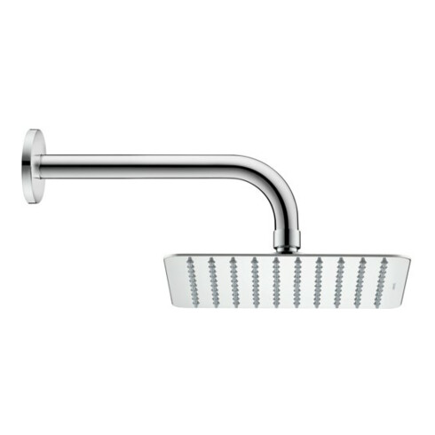 Duravit Kopfbrause 1jet 300 300x300mm, Anschlussgewinde G 1/2, chrom
