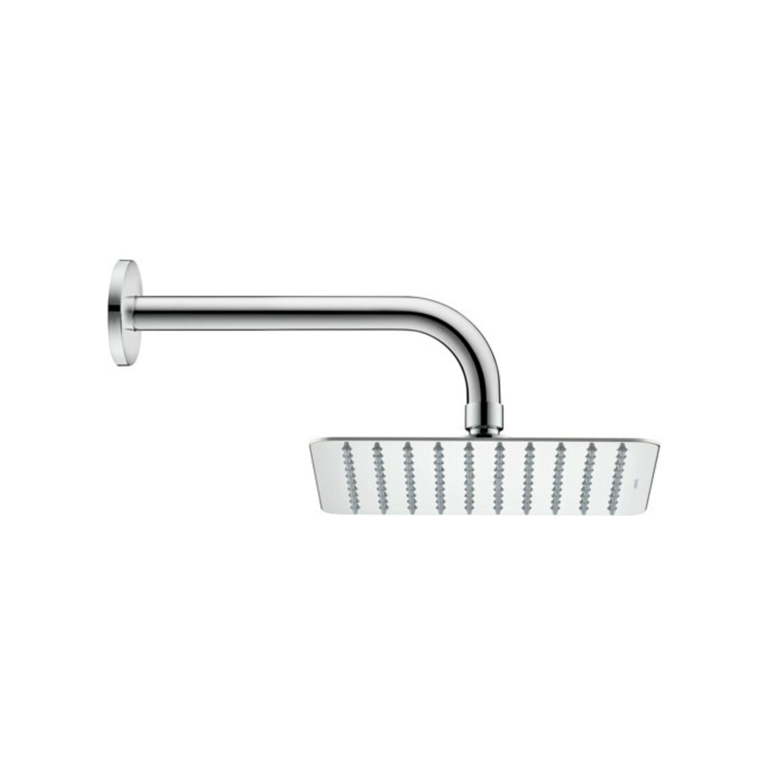 Duravit Kopfbrause 1jet 300 300x300mm, Anschlussgewinde G 1/2, chrom