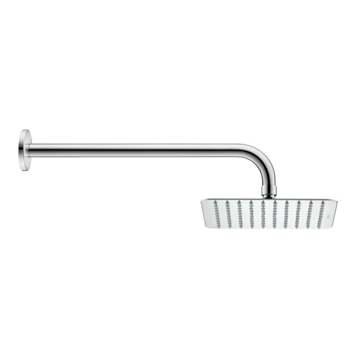 Duravit Kopfbrause 1jet 300 300x300mm, Anschlussgewinde G 1/2, chrom
