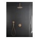 Duravit Kopfbrause 1jet 300 d 300mm, Gew.-Anschl. G 1/2, bron geb.
