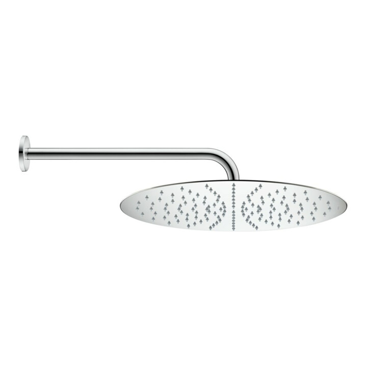 Duravit Kopfbrause 1jet 400 d= 400mm, Gewindeanschluss G 1/2, chrom