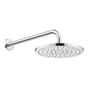 Duravit Kopfbrausenset MinusFlow mit Kopfbrause, Brausearm, chrom