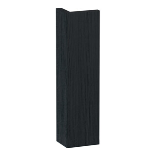 Duravit Korpusblende DuraStyle 51,2xvariabelx1,6cm, Eiche schwarz