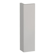 Duravit Korpusblende L-Cube 40x2-10x1,6cm, blanc brillant