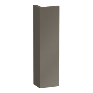 Duravit Korpusblende L-Cube 40x2-10x1,6cm, gris flanelle brillant
