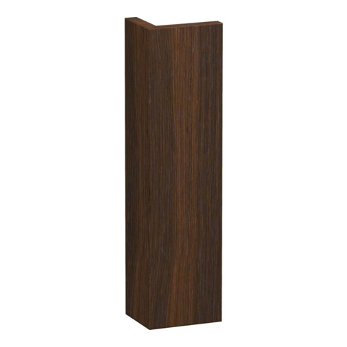 Duravit Korpusblende L-Cube 40x2-10x1,6cm, nussbaum gebürstet