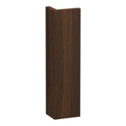 Duravit Korpusblende L-Cube 40x2-10x1,6cm, nussbaum gebürstet