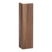 Duravit Korpusblende L-Cube 40x2-10x1,6cm, nussbaum natur