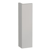Duravit Korpusblende L-Cube 40x2-10x1,6cm, weiß supermatt
