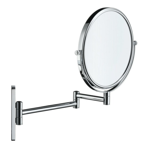 Duravit Kosmetikspiegel D-Code 20,3x31x33cm, 3-fach-Vergrößerung, chrom