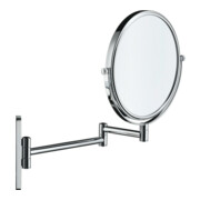 Duravit Kosmetikspiegel D-Code 20,3x31x33cm, 3-fach-Vergrößerung, chrom