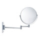 Duravit Kosmetikspiegel D-Code 20,3x31x33cm, 3-fach-Vergrößerung, chrom-3