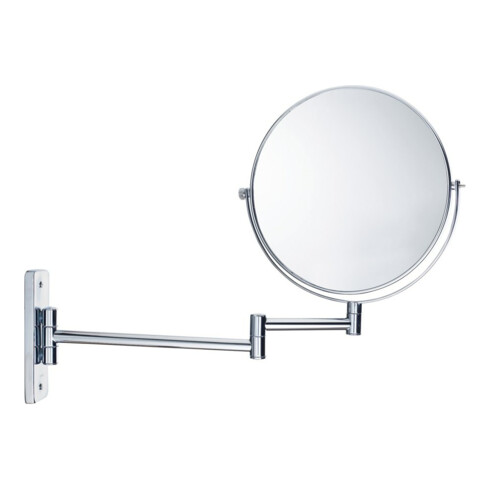 Duravit Kosmetikspiegel D-Code 20,3x31x33cm, 3-fach-Vergrößerung, chrom