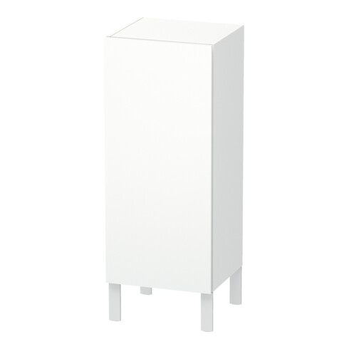 Duravit L-Cube armoire demi-haute individuelle, porte droite, blanc mat