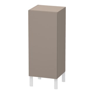 Duravit L-Cube armoire demi-hauteur individuelle, porte gauche, basalte mat
