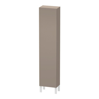 Duravit L-Cube Armoire haute 40x24,3x176 cm, porte droite, basalte mat