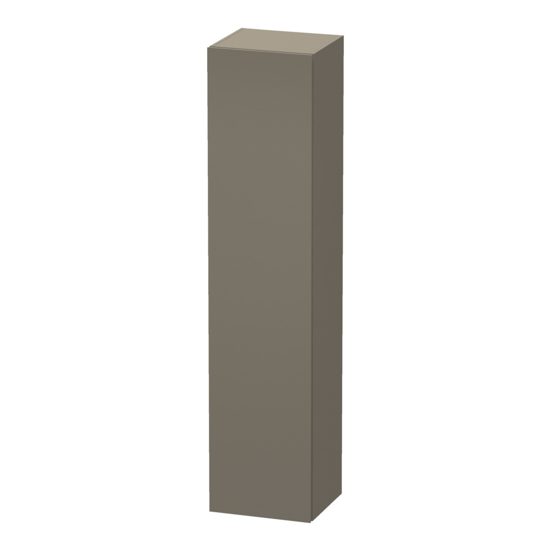 Duravit L-Cube Armoire haute 40x36,3x176 cm, porte droite, chêne gris mat