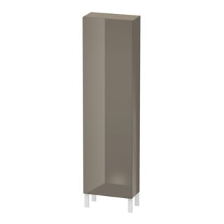 Duravit L-Cube Armoire haute 50x24,3x176 cm, porte droite, chêne clair brillant