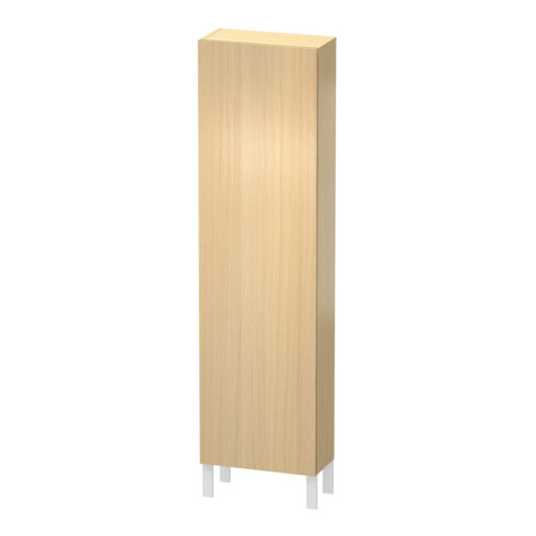 Duravit L-Cube Armoire haute 50x24,3x176 cm, porte droite, chêne méditerranéen