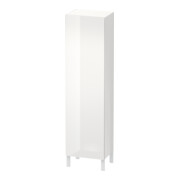 Duravit L-Cube Armoire haute 50x36,3x176 cm, porte gauche, blanc brillant