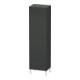 Duravit L-Cube Armoire haute 50x36,3x176cm, porte gauche, graphite mat-1