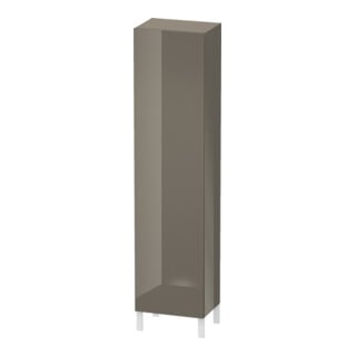 Duravit L-Cube Armoire haute indiv., porte droite, gris flanelle brillant