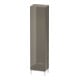Duravit L-Cube Armoire haute indiv., porte droite, gris flanelle brillant-1