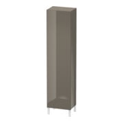 Duravit L-Cube Armoire haute indiv., porte droite, gris flanelle brillant