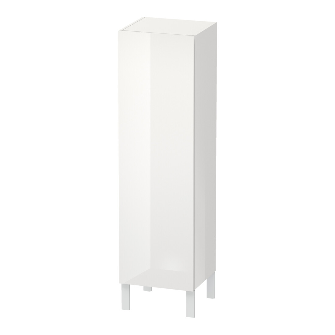Duravit L-Cube Armoire mi-haute 40x36,3x132 cm, porte droite, blanc brillant