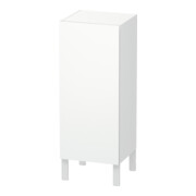 Duravit L-Cube armoire mi-haute individuelle, porte à gauche, blanc super mat