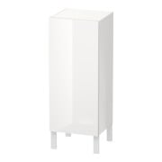 Duravit L-Cube armoire mi-haute individuelle, porte à gauche, blanc super mat-3