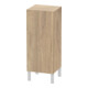 Duravit L-Cube armoire mi-haute individuelle, porte à gauche, chêne marbré-1